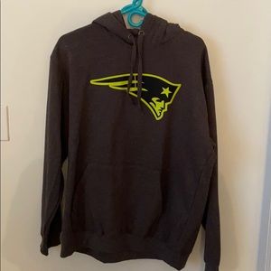 Patriots dark gray hoodie